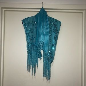 Lot of 3 lightweight, dressy scarves